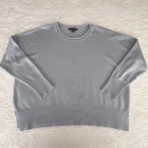 French Connection long Sleeve Crew neck sweater blue New